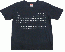 周期表Tシャツ　ブラック