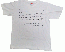 周期表Tシャツ　ホワイト
